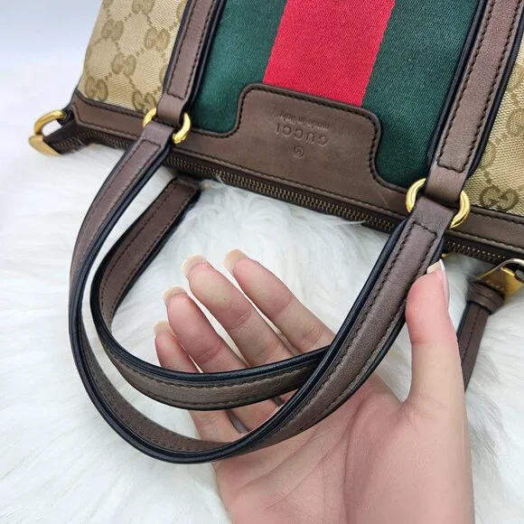 Gucci Rania Top Handle 2-Way Bag - Picture 6 of 17